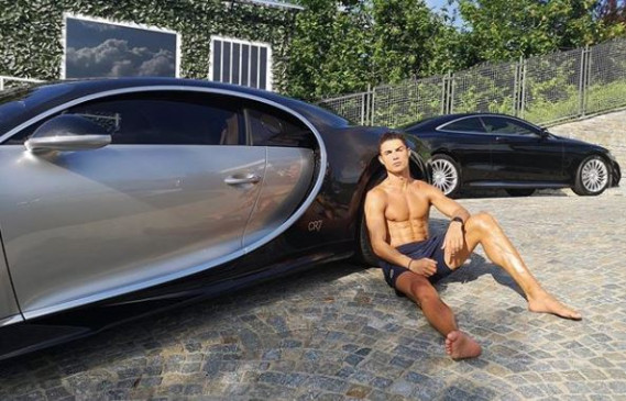 Cristiano Ronaldo buys world's most expensive car Bugatti Centodieci, worth approx 75 crores