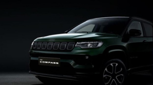 Jeep Compass Facelift Teaser Released, Will be launched on 7 January